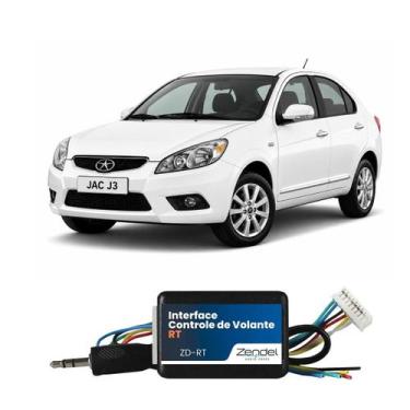 Imagem de Interface de Volante JAC Motors J3 2010 até 2015 Resistiva para Multim