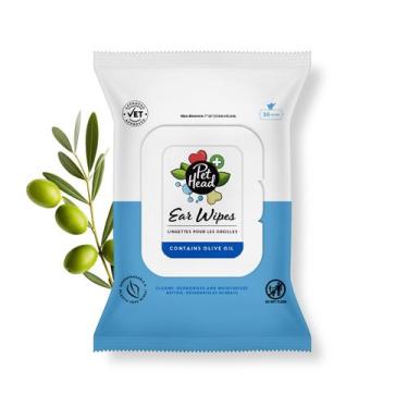 Imagem de PET HEAD Health Lenços Umedecidos Para Limpeza Auricular 30un