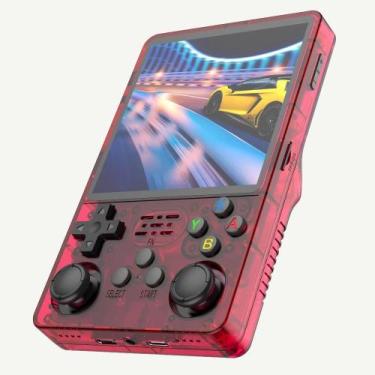 Imagem de Console De Jogos Portátil Retrô De 64 Bits Com Tela IPS De 4 Polegadas