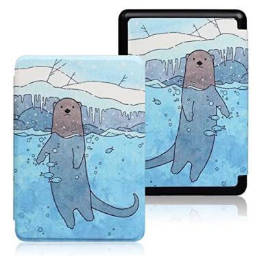 Imagem de CCOO Nova capa serve para Amazon Kindle Paperwhite [11ª geração, versão 2021, 6.8", capa de poliuretano leve premium, hibernar/despertar automático