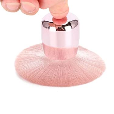 Imagem de Pincéis de maquiagem, pincéis cosméticos de bons resultados, salão de beleza Manicure Store Salon Shop for Home(Cabeça redonda)