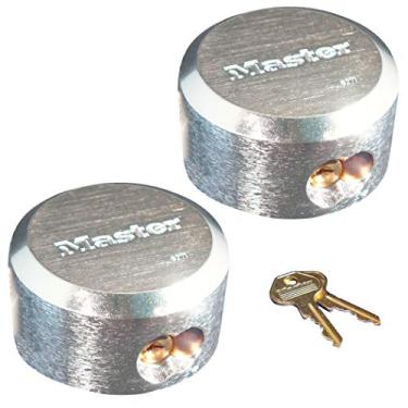Imagem de Master Lock Manilha oculta (2) cadeados iguais com chave 6271NKA-2 com BumpStop