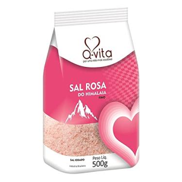 Imagem de Sal Rosa do Himalaia Fino Q-VITA 500g