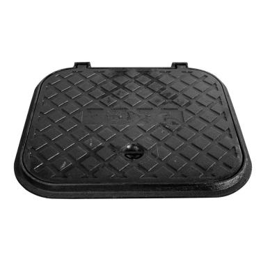 Imagem de Tampa T33 Calçada Elétrica Esgoto Passagem Ferro Articulada