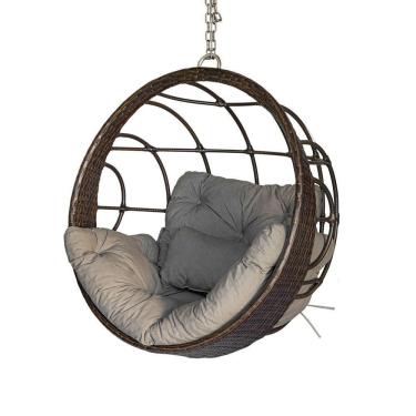 Imagem de Cadeira Balanço Suspenso Jardim P/ área Externa Alumínio