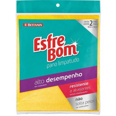 Imagem de Pano Limpatudo Viscose Esfrebom 2 Unidades 4933