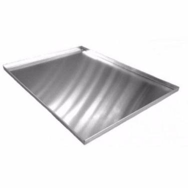 Imagem de Forma De Alumínio Retangular Para Rocambole 40X30Cm
