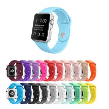 Imagem de Pulseira Silicone A.pple Watch Series 1 2 3 4 5 38mm 40mm