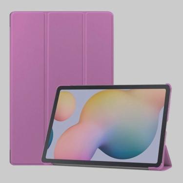 Imagem de Capa De Tablet Book Cover Rosa Samsung S8 Plus Modelo SM-X800/X806 Tab S7 fe 12.4 2021SM-T730/T736 Tab S7 Plus 12.4 2020SM-T970/T975/T976/T978 Pink Rrosa