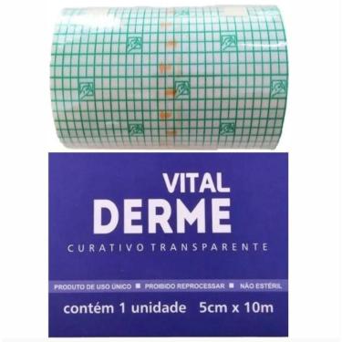Imagem de Curativo Filme Adesivo Transparente 05Cmx10M - Vitalderme