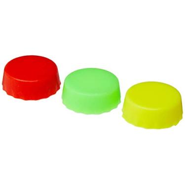 Imagem de Tampas Para Garrafa Em Silicone 5 Pçs Prana Prana Colorido No Voltagev