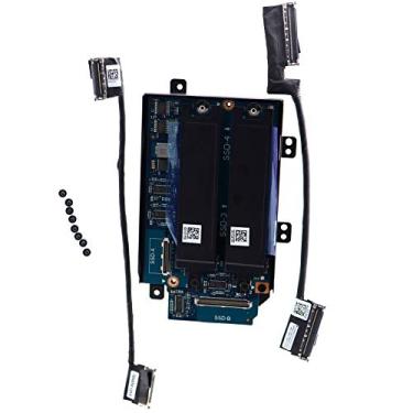 Imagem de Deal4GO Placa Interposer SATA D3P25 LS-J106P para NVMe M.2 SSD Disco Rígido SSD-3 e SSD-4 com Suporte HDD de 2,5 polegadas R24Y6 para Dell Alienware Area-51m R2