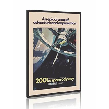 Imagem de Genérico Quadro Pôster Filme 2001 Uma Odisséia no Espaço M2 60x90