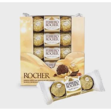 Imagem de Bombom Ferrero Rocher Caixa c/ 48 Unidades - Promoção Imperdível