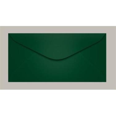 Imagem de Envelope Oficio 114X229 Verde Escuro Brasil - Scrity