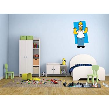Imagem de Adesivo De Parede Decorativo Homer Simpson 50x89cm