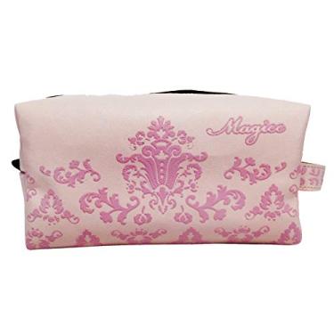 Imagem de Necessaire Casual Feminina Arabescos Marfim com alça, Magicc