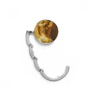 Imagem de Gancho de mesa Blonde Back Babe Girl Pretty Gal com fecho decorativo dobrável