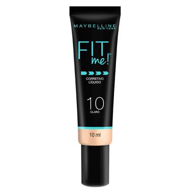 Corretivo Líquido Maybelline Fit Me 10 Claro 10ml