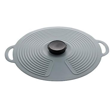 Imagem de Tampa de Silicone para Panela Cinza 23cm - Lyor