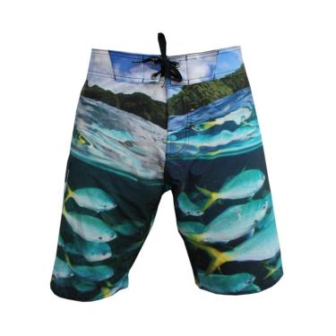 Imagem de Bermuda Tecido Alkary Peixes-Masculino