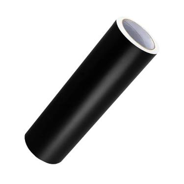 Imagem de Adesivo Envelopamento Preto Fosco Envelopamento Geladeira Fogão Móveis 2m x 50cm