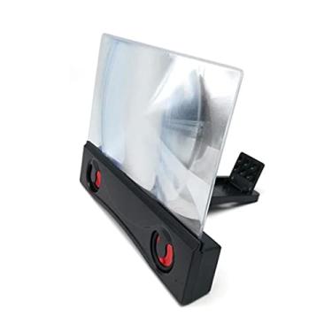 Imagem de Ampliador de tela de celular de 12 polegadas Alto-falante Bluetooth Amplificador de tela de smartphone Projetor de telefone Tela dobrável Suporte para telefone compatível com todos os smartphones