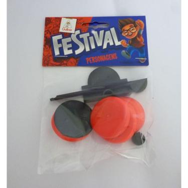 Imagem de Gulliver Futebol de Botão Festival Sem Adesivos Vermelho