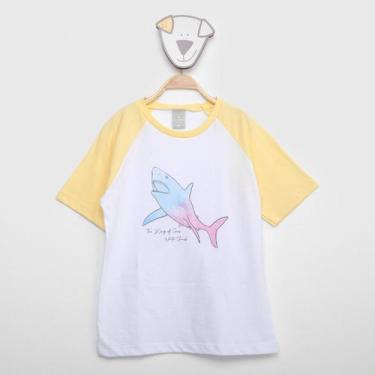 Imagem de Camiseta Infantil Hering Kids Tubarão Menino
