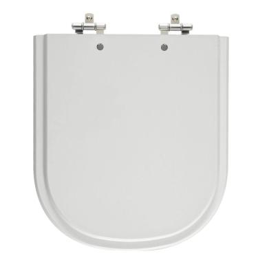 Imagem de Assento Sanitário Vogue Plus Cinza Real (Claro) Tampa para Vaso Deca de Madeira Laqueada