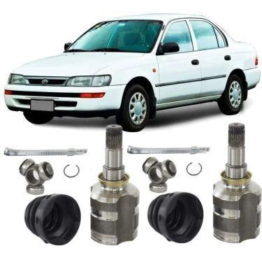 Imagem de Par Tulipa Trizeta Coifa Corolla 1.6 E 1.8 1992 À 1998 23X23