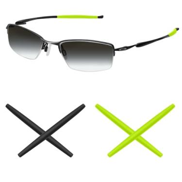 Imagem de Mryok — Substituição para óculos de sol Oakley Transistor/Spoke 0,5/Capacitor/Lizard 2 – Opções, Green & Black, One Size