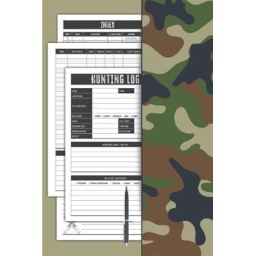 Imagem de Hunting Log book: Bear, Duck, & Deer Hunting Journal and Tracker with Space to Record Date, Time, Weather, Location, Gears, Species and Much More! | Perfect as a Gift for Hunting Lovers.