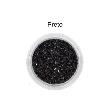 Imagem de Glitter Flocado Maquiagem Rosto Corpo Cabelo Purpurina Brilho Grosso Holográfico Artístico Corporal Facial Make Carnaval