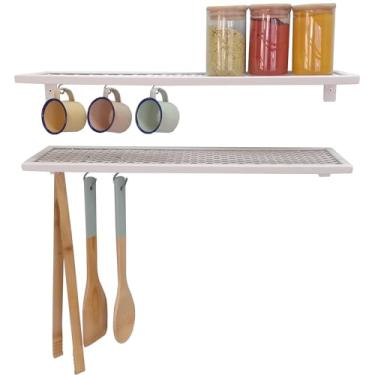 Imagem de KIT 2 Uni Prateleira Strassis Design SD-3020 Metal Cor: Branca