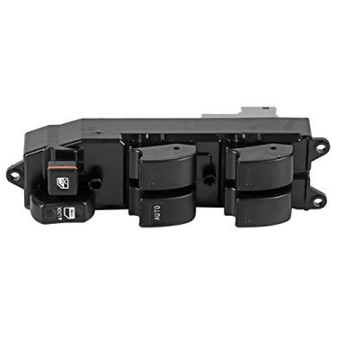 Imagem de MUNEFE Interruptor, interruptor para janela de carro, interruptor mestre para janela elétrica, adequado para a maioria dos modelos de carro, abre ou fecha facilmente a janela