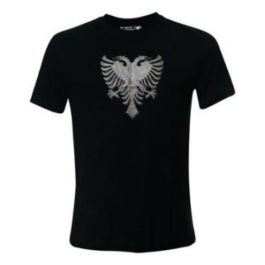 Imagem de Camiseta Cavalera Indie Glitt Águia Preta Masculina-Masculino