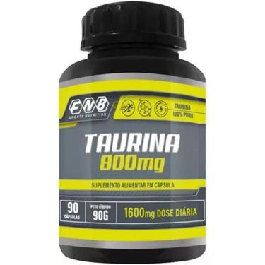 Imagem de Taurina 100% Pura 90 Cápsulas 1600mg Dose - Flora Nativa do Brasil-Unissex