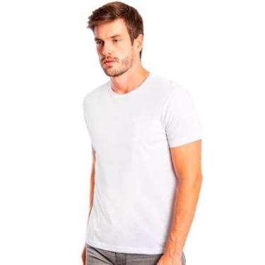 Imagem de Camiseta Sergio K Masculina Back To Basics Grey Logo Branca-Masculino