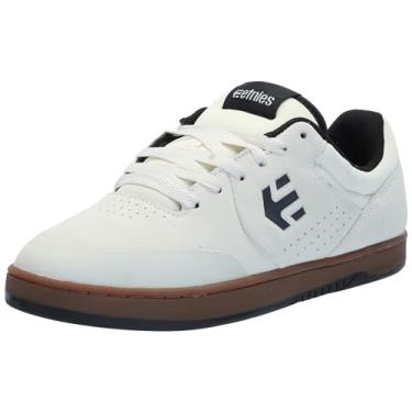Imagem de Etnies Tênis masculino Marana Skate Skate Casual - Azul, Branco/chiclete/preto, 11.5