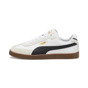 Imagem de PUMA Tênis masculino Club Ii Era, Puma branco-puma preto e cinza vapor, 41
