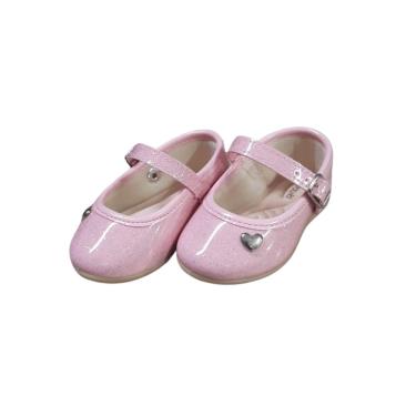 Imagem de Sapatilha Pimpolho Courinho Rosa Brilhante 16 Ao 21