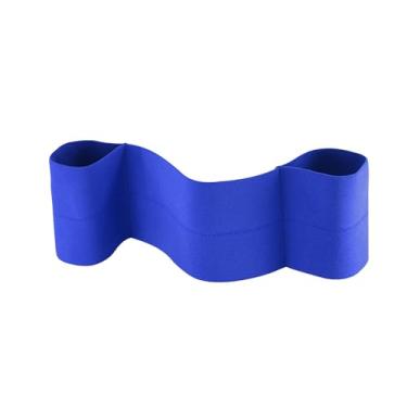 Imagem de Aosekaa Supino de banda aumento de força banda ginásio treino cotovelo apoio supino powerlifting, Azul, eu