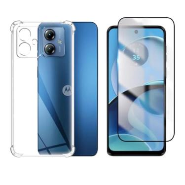 Imagem de Blance, Kit Capa Anti Shock e Película De Cerâmica Para Moto G85