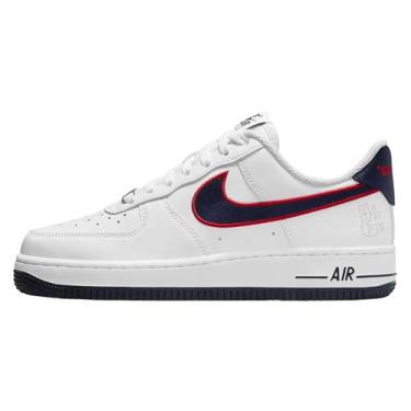 Imagem de Nike Air Force 1 '07 Rec` Tênis feminino, Branco/obsidiana-vermelho universitário, 39
