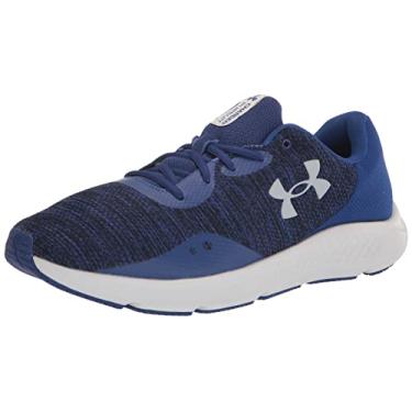Imagem de Under Armour Men's Charged Pursuit 3 Twist Running Shoe, (400) Bauhaus Blue/Bauhaus Blue/Halo Gray, 8