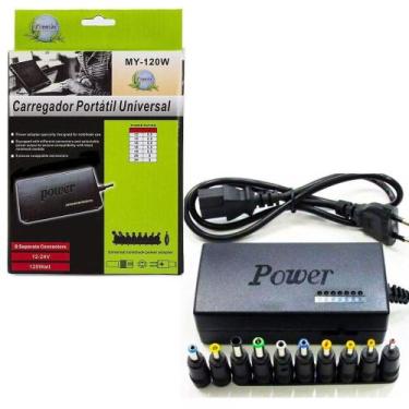 Imagem de Fonte Carregador Universal Notebook Adaptador - My-120W