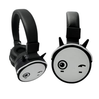 Imagem de Fone de Ouvido Infantil Bluetooth CUTE, Confortável, Som Estéreo, KA-9872 (Preto)