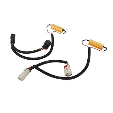 Imagem de Chicote de Conversão de Luz Traseira, Adaptador de Conversão de Luz Traseira de Proteção de Fio Prático 2 Peças Eficiente para Sierra Ltz