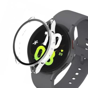 Imagem de Capa Protetora Com Vidro Integrado Compatível Com Watch 5 - Star Capas